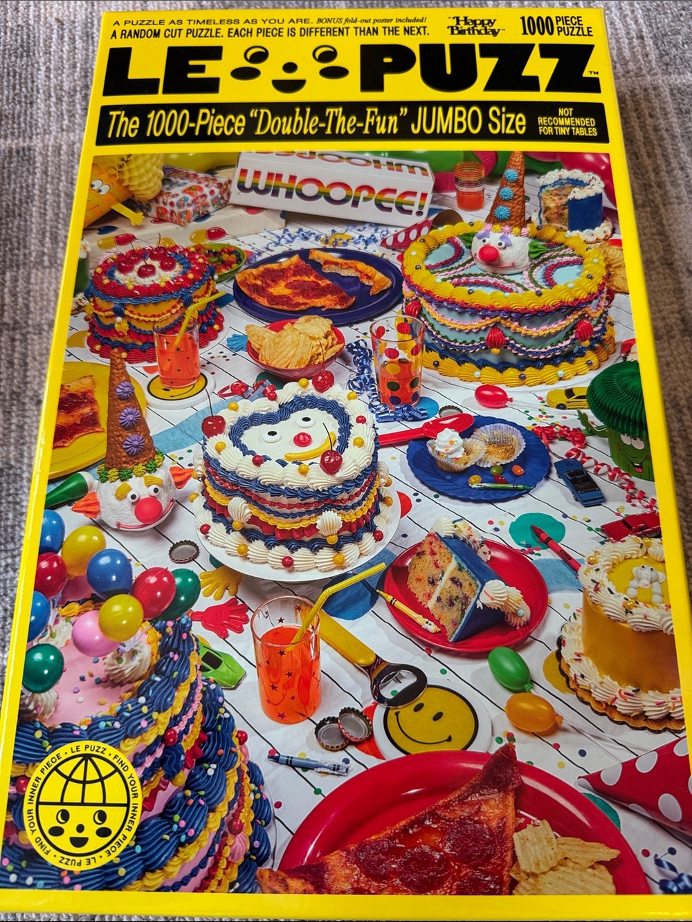 Le Puzz 1000 piece puzzle. Birthday Party Puzzle